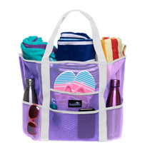Load image into Gallery viewer, Mesh Beach Bag