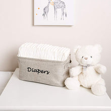 Load image into Gallery viewer, Baby Diaper Storage Bin