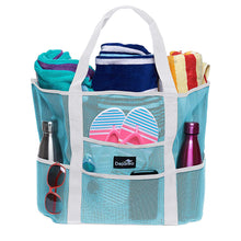Load image into Gallery viewer, Mesh Beach Bag