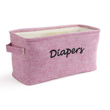 Load image into Gallery viewer, Baby Diaper Storage Bin