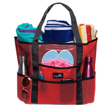 Load image into Gallery viewer, Mesh Beach Bag