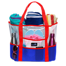 Load image into Gallery viewer, Mesh Beach Bag